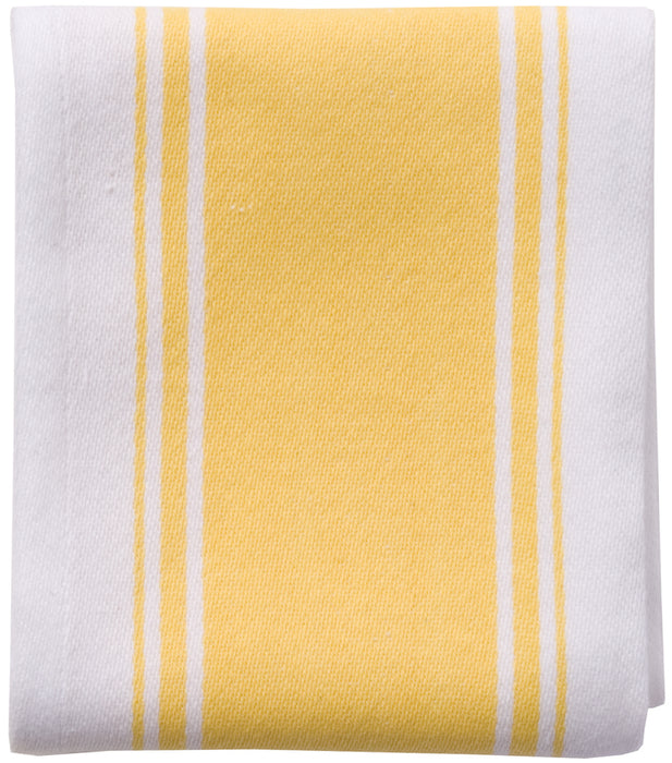 Love Colour Striped Tea Towel - Sunflower Yellow