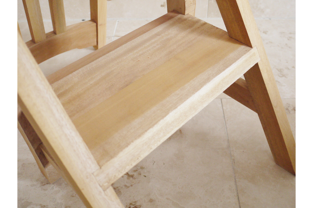 Wooden Chair Step Ladder