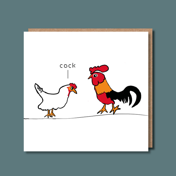 Cock Offensive Card