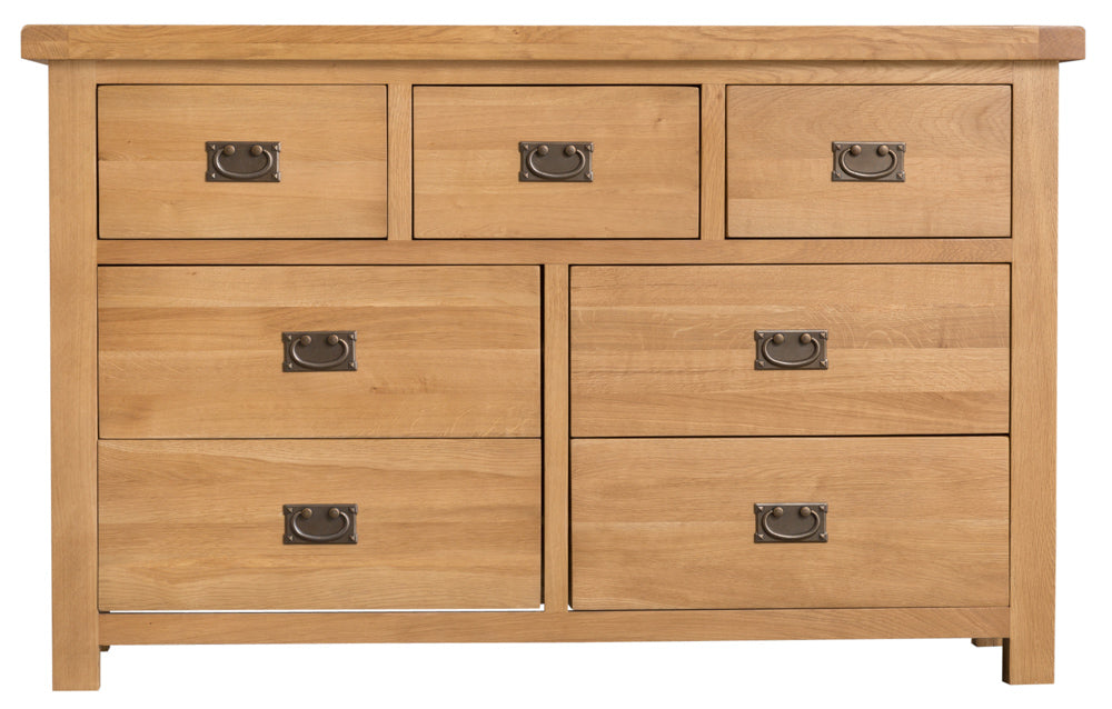 STOCKHOLM 3 Over 4 Drawer Chest of Drawers