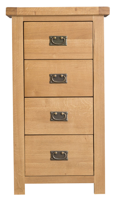 STOCKHOLM 4 Drawer Narrow Chest of Drawers