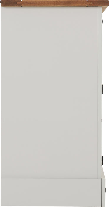 Corona 2 Door 5 Drawer Sideboard - Grey
