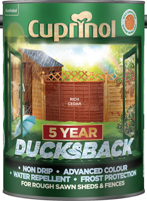 Cuprinol Ducksback - Rich Cedar