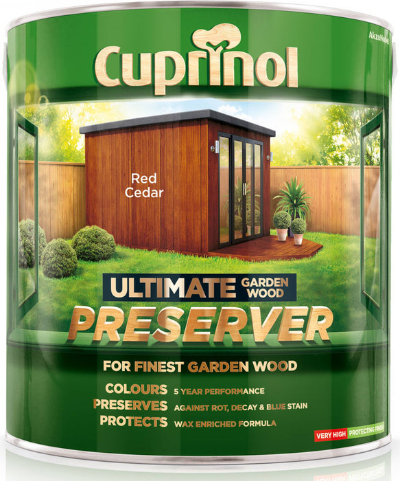Cuprinol Wood Preserver Red Cedar
