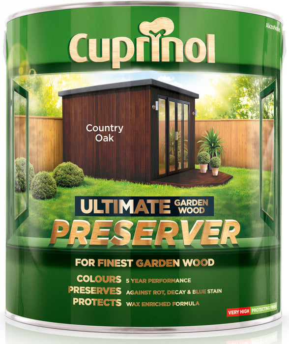 Cuprinol Wood Preserver - Country Oak