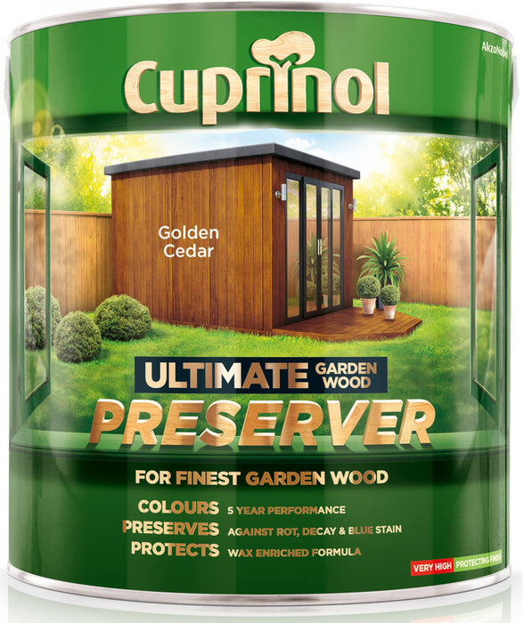 Cuprinol Wood Preserver - Golden Cedar