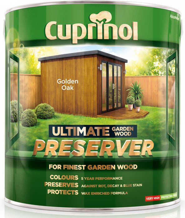 Cuprinol Wood Preserver - Golden Oak