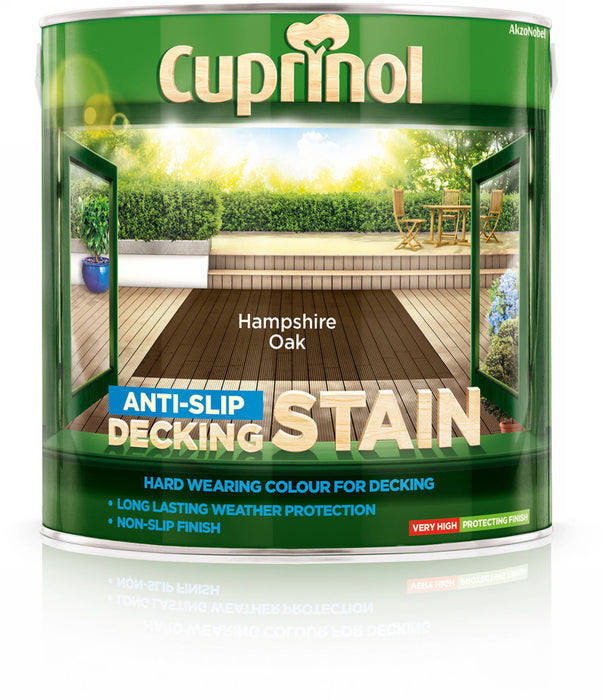 Cuprinol Decking Stain - Hampshire Oak