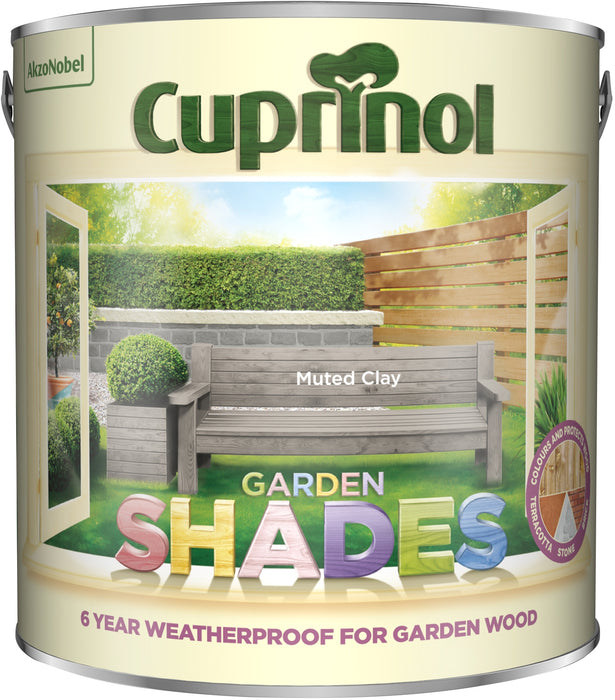 Cuprinol Garden Shades Muted Clay - 2.5L