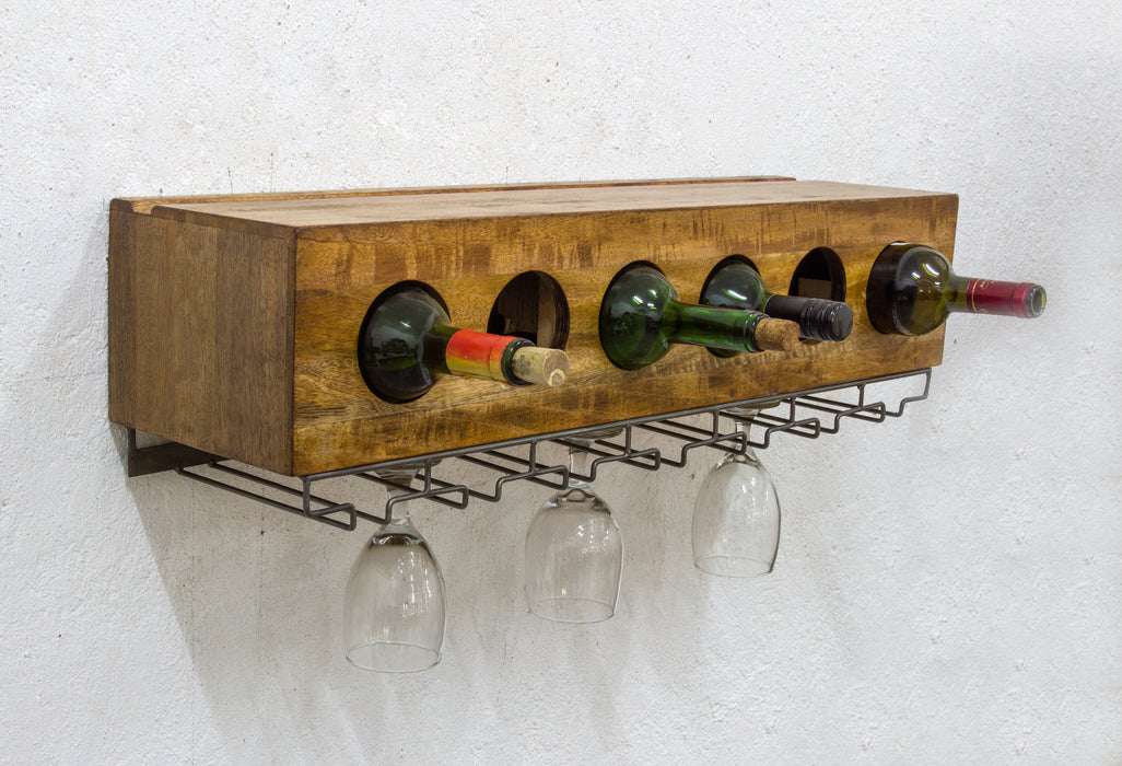 EKO Mango Wall Mounted Wine Rack