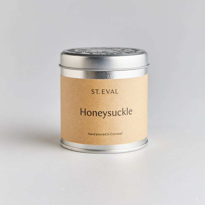 St Eval Honeysuckle Tin Candle