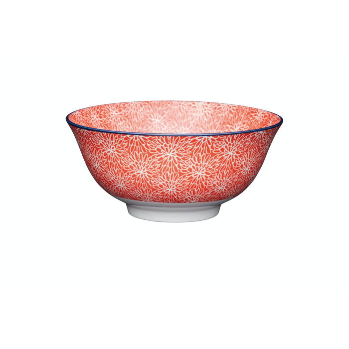 KitchenCraft Bowl - Red Floral