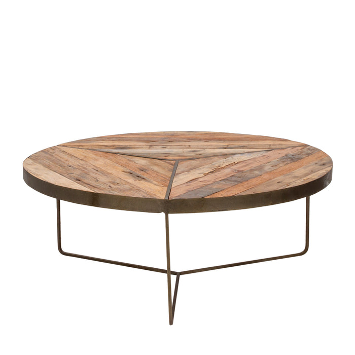 ADMIRAL Rustic Boatwood Coffee Table