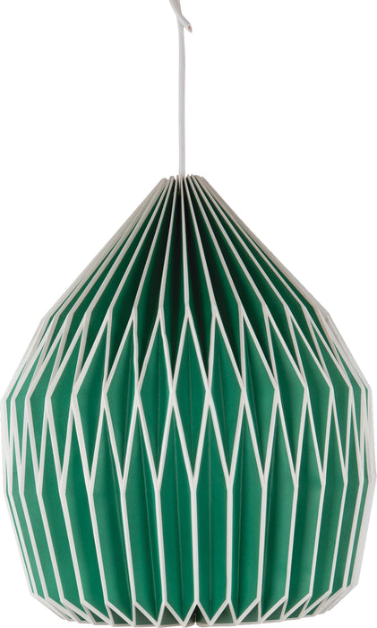 Lampshade Green Paper