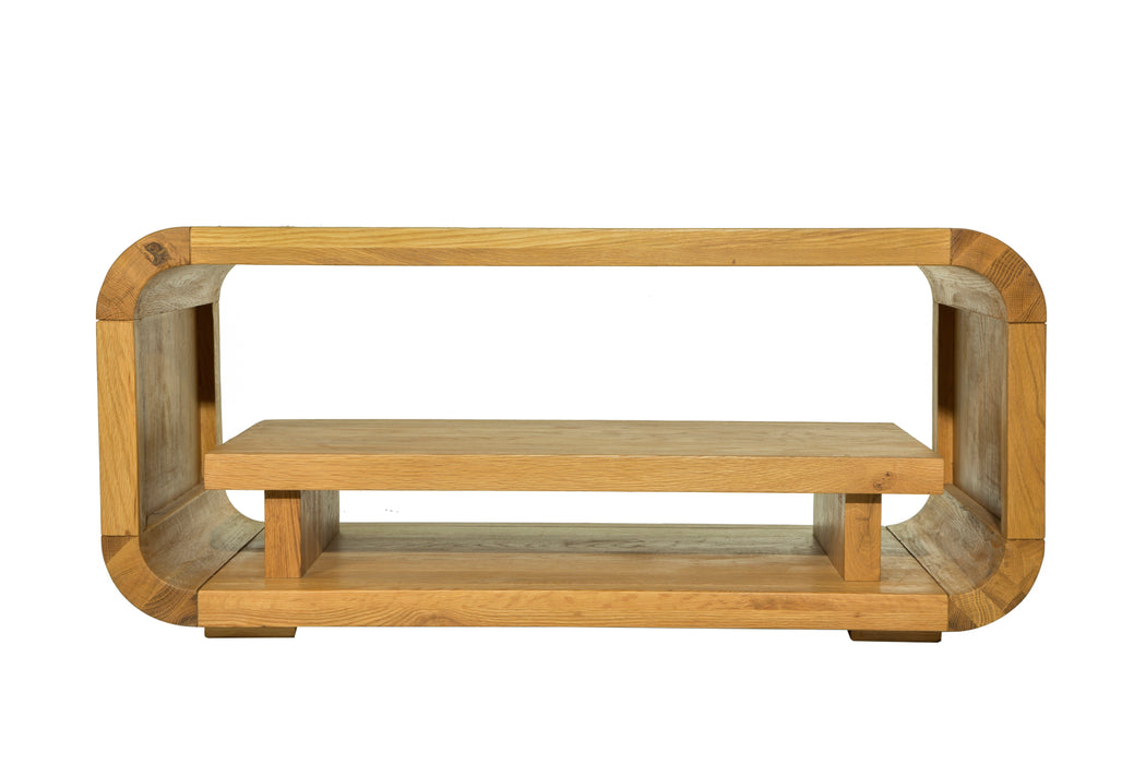 LUXFORD Solid Oak TV Table