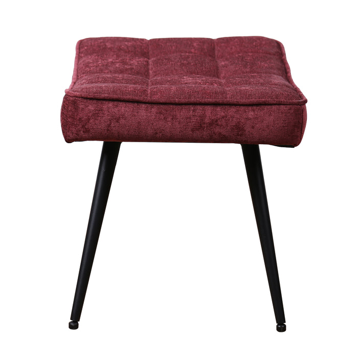 YVES Footstool - Berry
