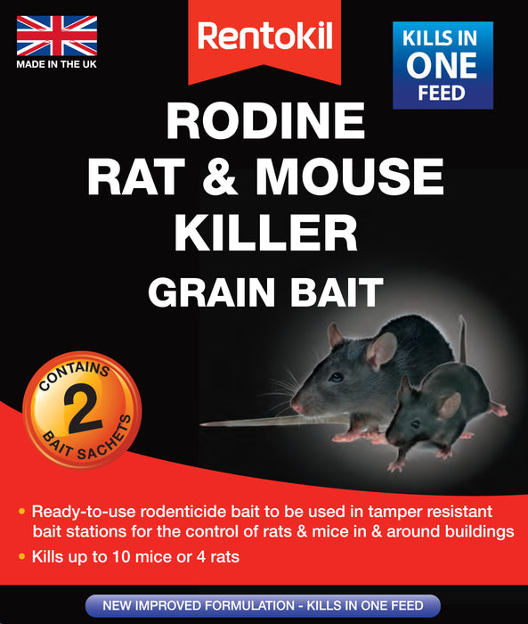 Rentokil Rodine Rat & Mouse Killer