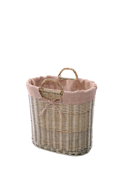 Small Wicker log basket