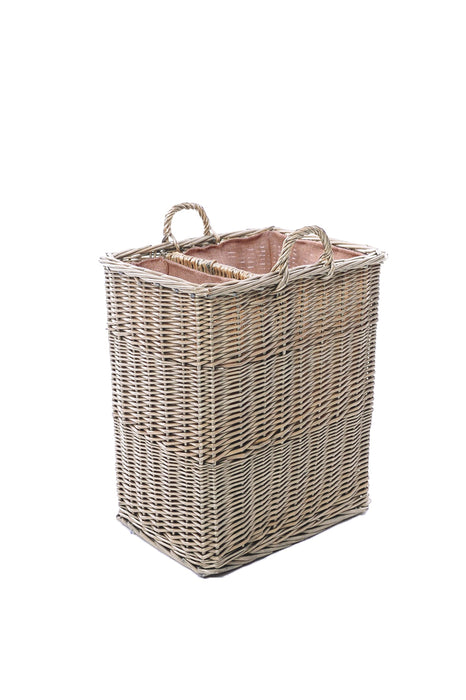 Small split Wicker log basket
