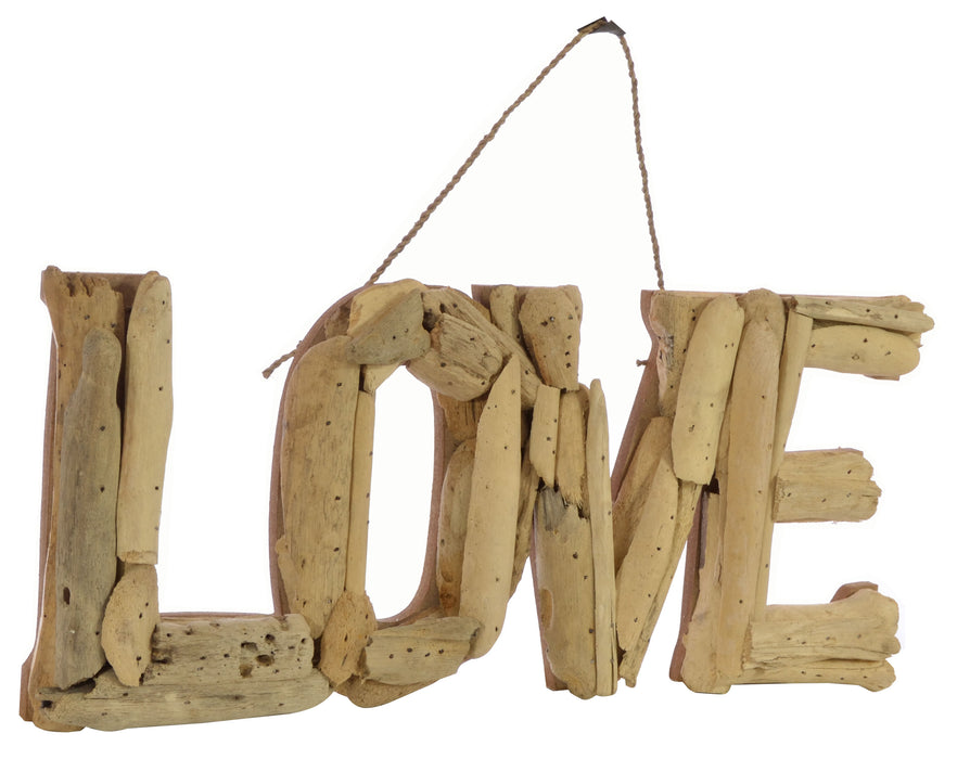Driftwood Love Plaque