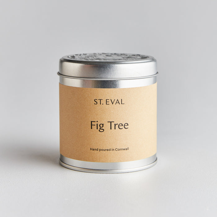 St Eval Fig Tree Tin Candle